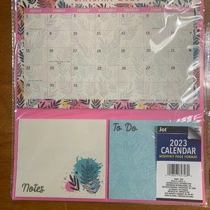 2023 Calendar And Notepad Set